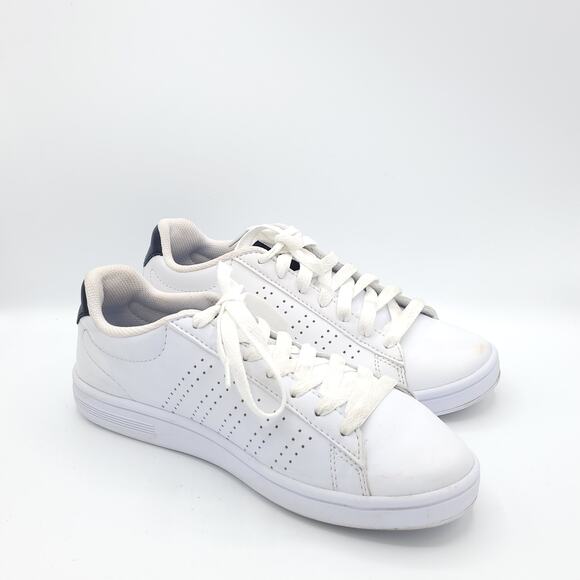 K-Swiss Court Casper White Black 05586-102 men\'s 7.5 main image 5